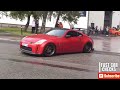 MIND-BLOWING CARS Leaving a Car Show Drifts and Burnouts