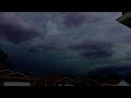 Thunderstorm with mammatus preceding heavy rain in Ivins, Utah, USA.