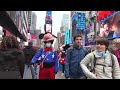 New York City 4K walking video - Times Square, Bryant Park, Macy's