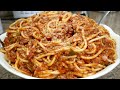 Classic Spaghetti and Meat Sauce | Meat Sauce Recipe | The simple way
