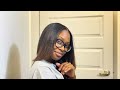 HOW TO: Silk Press on Natural Hair at HOME | Curly to Straight *Detailed* | No Frizz