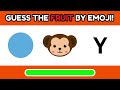 Can You Guess The FRUIT 🍎🍉🍌by emojis