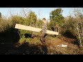 Building Log Cabin Floor Construction | One Man in an Off Grid Bush | EP 7