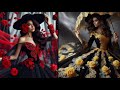 Ai Art Fantasy Gown Designs | Fantasy Fashion | Dress Designs