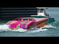 The Playful Symphony of Powerboats UNRULY Haulover Inlet Boats