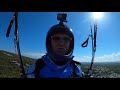 PARAGLIDING AUSTRALIA BEST COASTAL SITE OF RAINBOW BEACH FLYING AIR DESIGN RISE 3