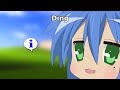 Konata mimicking the sounds of Windows XP