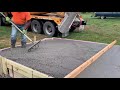 You've Probably Never Seen A Concrete Pour Like This Before,  Insulated Kiln Slab