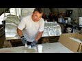 Protecting Foam and Creating a Strong Surface 💀 Hard Coating with Fiberglass
