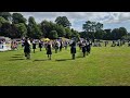 Balaklava Pipes And Drums at purple poppy event. 03/08/24