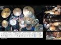 Carrie - Europe / Drum Cover By CYC (@cycdrumusic ) score & sheet music