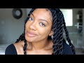 EASIEST QUICKIEST PROTECTIVE STYLE EVER!!! JUMBO TWIST Under 2 HOURS!!