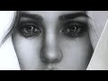 Drawing a Female Face with Tears - Sketchbook Practice
