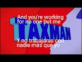 The Beatles: Taxman Lyrics/Letra