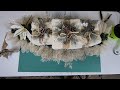 How to Make a White Christmas Centerpiece; Tablescape