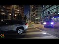 4k NIGHT WALK DOWNTOWN and Channel District, Tampa, Florida, USA  - October 2022