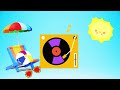 Upbeat Toddler Sensory Video Summer Pool Party Fun  Dancing Dolphins Funky Music Perfect Summer Fun
