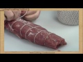 How to Truss a Pork Tenderloin | Cooking Skills