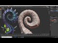 Blender Tutorial || create Organic Creatures in few simple steps using subdivision and skin modifier