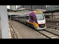 V/Line VL110 Arriving at Southern Cross Station from Geelong - Low Note Horn Show