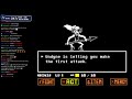 Krinios plays UNDERTALE: The Pacifist Route