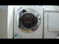 Miele W4146: Outdoor 40 Part 2: End of main wash and rinses