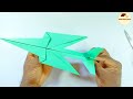 How to Make a Paper Airplane easy That Fly Far!How to Make a Paper Airplane That Can Fly Far Easy