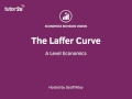 Explaining the Laffer Curve I A Level and IB Economics