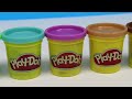 Play Doh Rainbow Swirl, Ice Cream Sandwich, Donut & More Desserts!