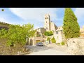 🇫🇷 EUS 🏡The Most Beautiful Village of France, Occitania, Walking Tour, 4K/60fps