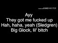 Key Glock - Mr. Glock(Lyrics)