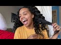 Easiest Flat Twist Out EVER Only 2 Twists | CoolCalmCurly