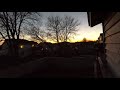 1 minute and 11 seconds of a sunset