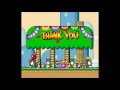 Super Mario ALL ENDINGS 1985-1995 (SNES, NES)
