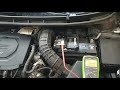 Checking alternator voltage on Hyundai i30