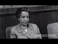 Hannah Arendt über die Nazis und die Banalität des Bösen (Gespräch mit Joachim Fest)