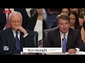 Key moments from Brett Kavanaugh's confirmation hearing in less than 15 mins
