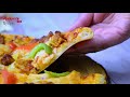 Super Simple Amazing Chicken Pizza Recipe in oven with on-screen English Subtitles