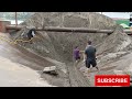 Relaxing sound with Conveyor belt unloading sand on big ship ll Amazing work 2