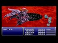 FFVI Final Boss Battle Kefka Vs Level 99 Party - SNES (HD) 60fps