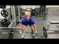 Power Clean Strength Workout (168lbs bw)