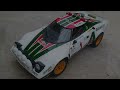 ランチア・ストラトス 1/12 プラモデル 童友社 が完成! LANCIA STRATOS HF