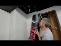 How to Install/Hang A Boxing Punching Bag in a Basement Home Gym A Step by Step Instructional Video