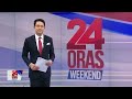 Rider, sugatan matapos tamaan ng bato mula sa kasalubong na truck | 24 Oras Weekend