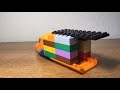 LEGO rainbow airplane speed build