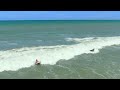 Bodyboarding on boogie boards - Florida - DJI Mavic 2 Zoom drone