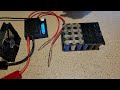 12v lifepo4 DIY reclaimed battery build part 3. kweld probes to hot to handle!
