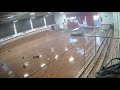 Caught on camera: wall at NC school gymnasium destroyed by storm’s microburst