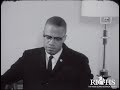 Malcolm X Interview in Providence (1961)