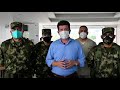 Visita a soldados heridos, luego de atentado en zona rural de Cúcuta